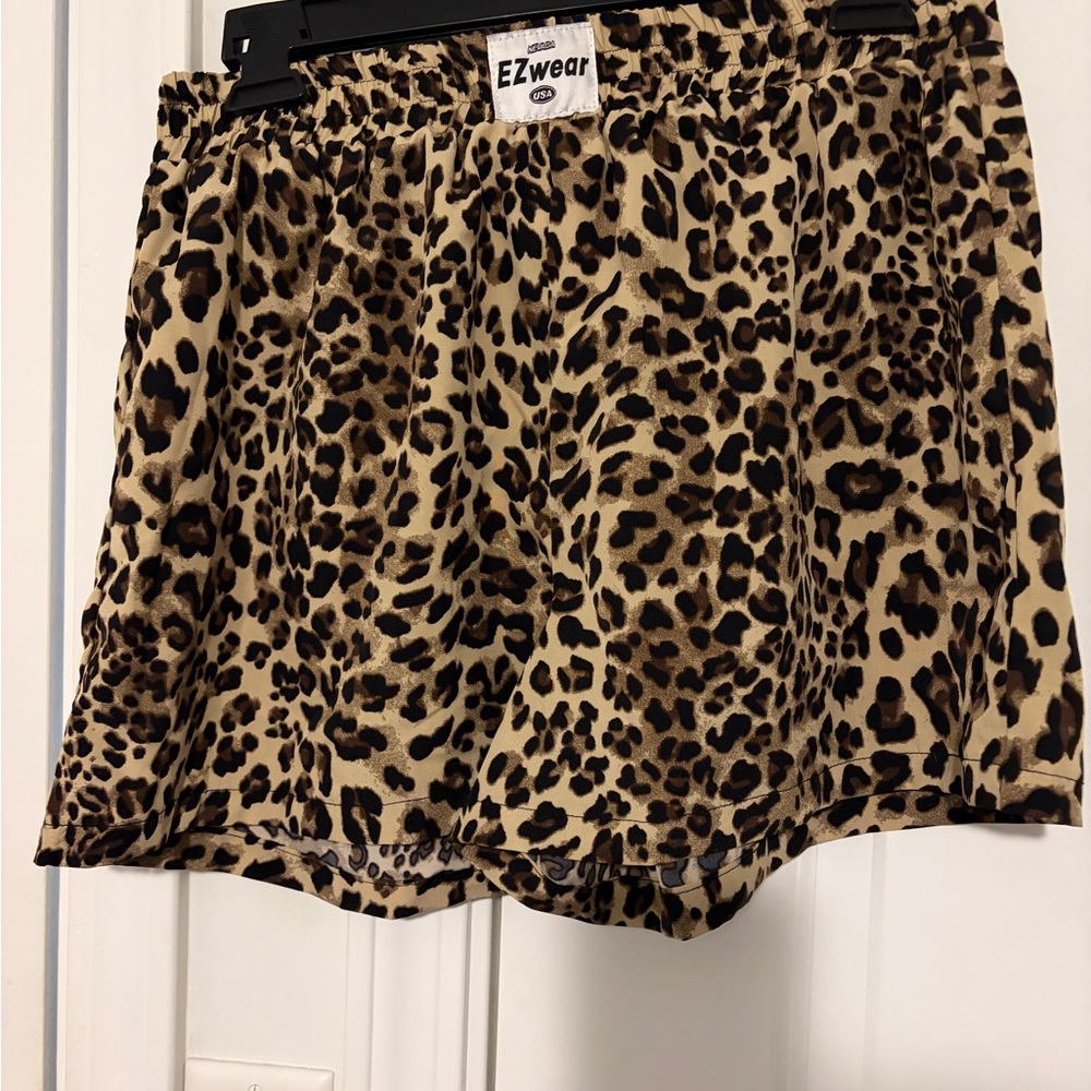 SHEIN Animal Print Shorts